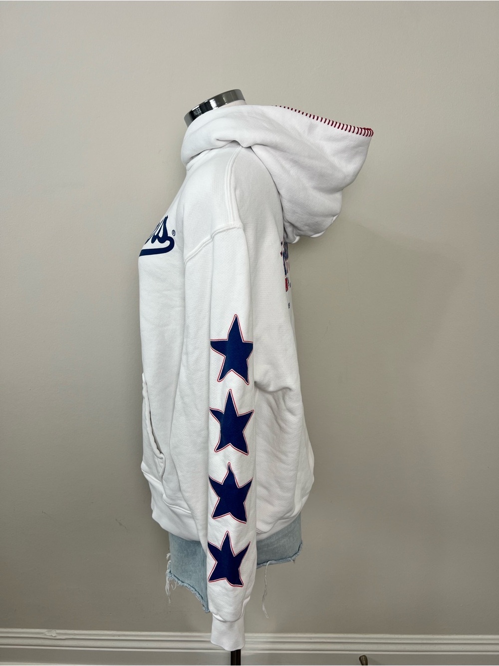 Madhappy x LA Dodgers 2024 World Series Champions Hoodie White Large Rare - Picture 6 of 7